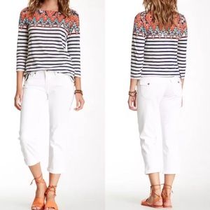 3/$25 Lucky Brand SweetJean Crop White